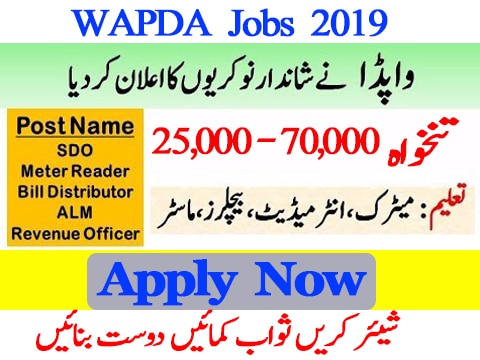 Quetta Electric Supply Company QESCO WAPDA Jobs in Pakistan 2019
