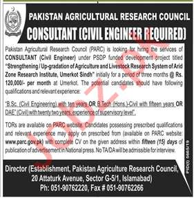 Pakistan Agricultural Research Council PARC